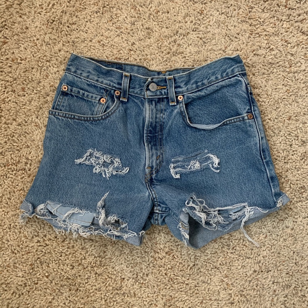 LEVIS Denim Shorts from Urban Outfitters!